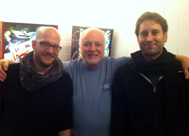 From left to right: Robert, John, Markus
